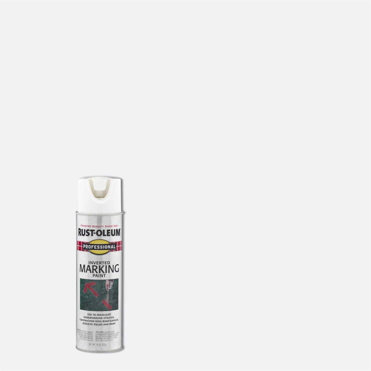 Rust-Oleum 15 oz Professional Inverted Marking Spray Paint - Zenithce