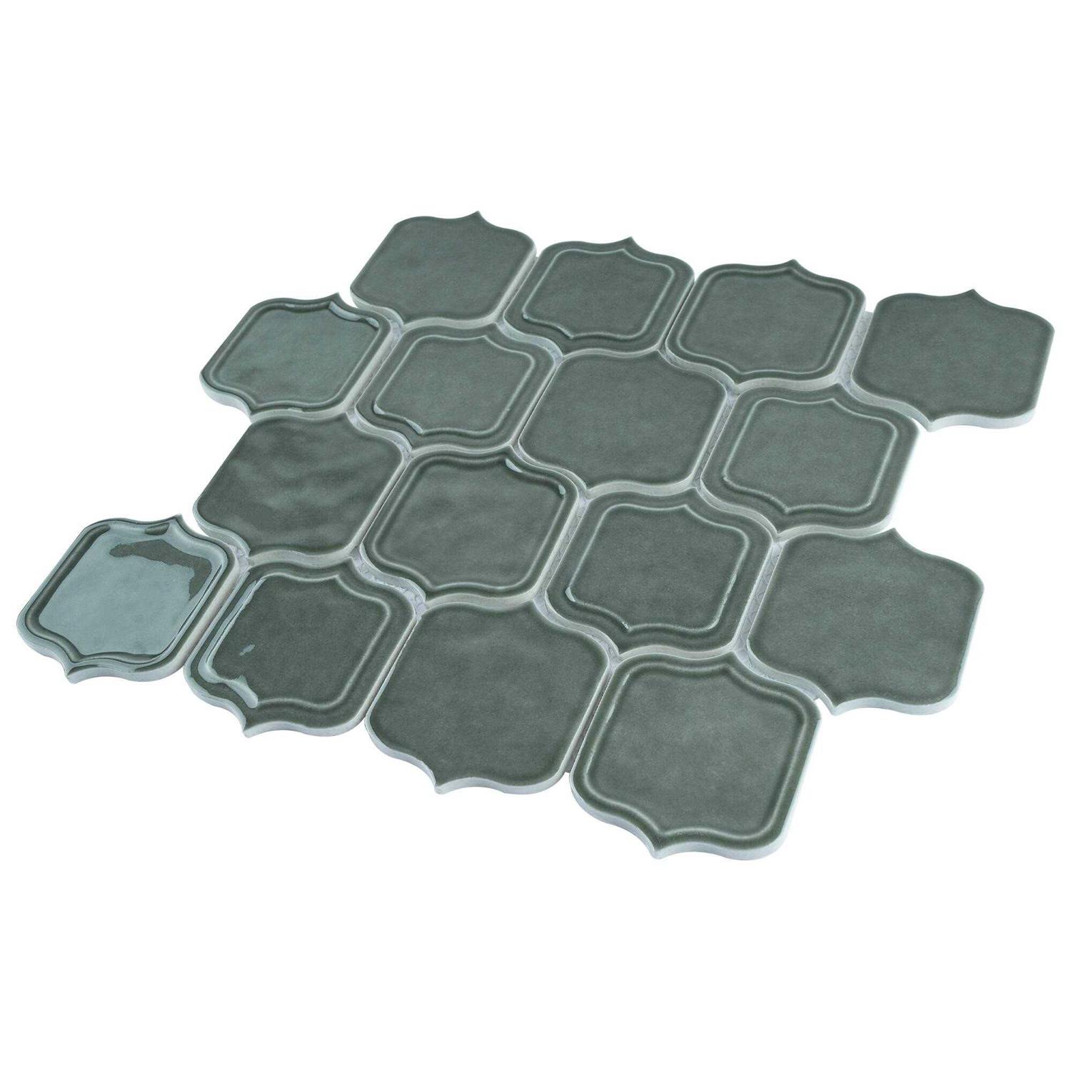 Supreme Tile TileGen. Random Sized Glass Mosaic Tile Wall Tile - Zenithce