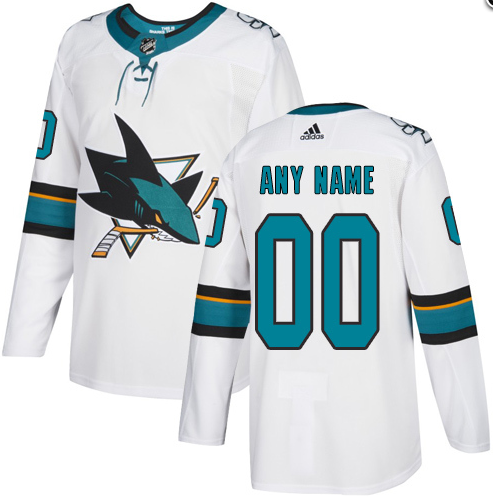 San Jose Sharks Custom Name Number Size NHL Stitched Jersey - Zenithce