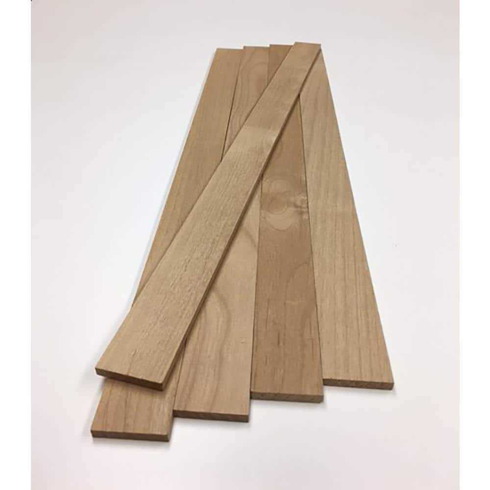 Swaner Hardwood 1 in. x 6 in. x 8 ft. Walnut S4S Board - Zenithce
