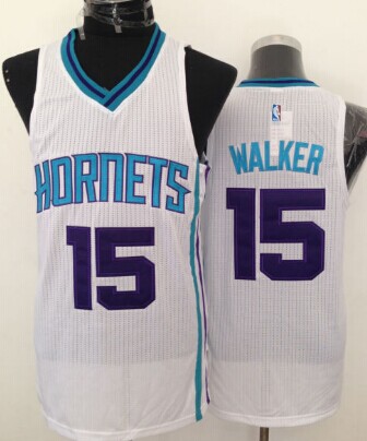 Charlotte Hornets #15 Kemba Walker White Swingman Jersey - Zenithce