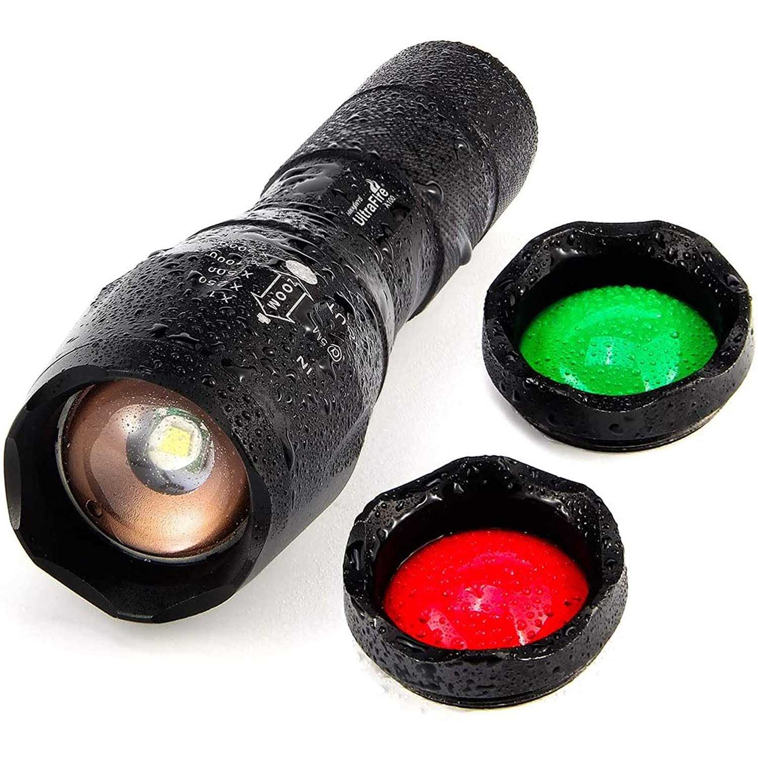 ULTRAFIRE A100 Tactical LED Flashlight Hunting Flashlight - Zenithce