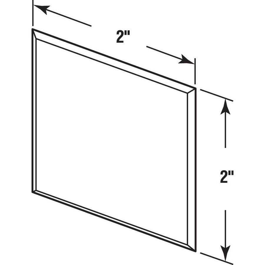 Prime-Line Wall Guard Round White - Zenithce