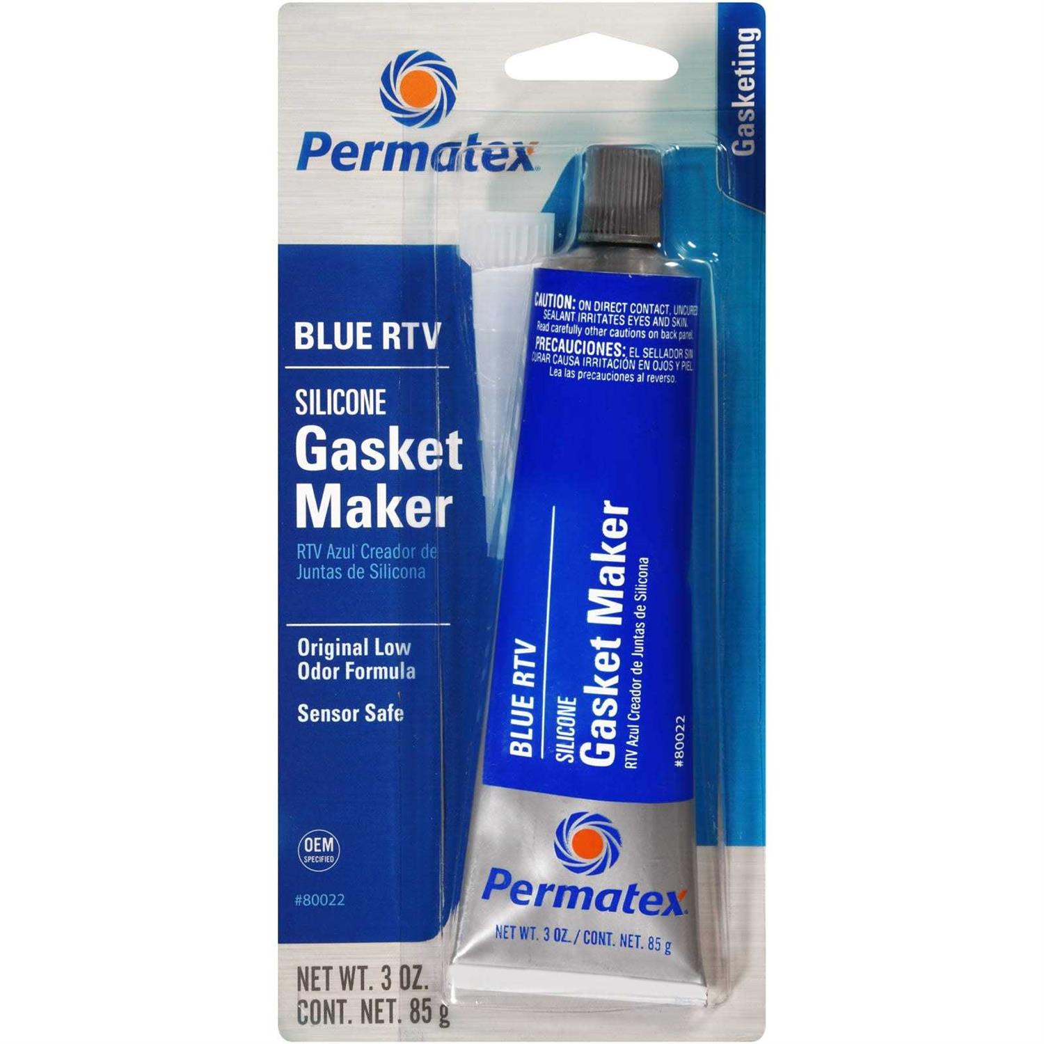 Permatex Blue RTV Silicone Gasket Maker 80022 - Zenithce