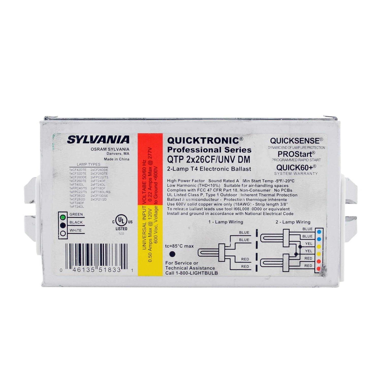 Sylvania Ballast - Zenithce