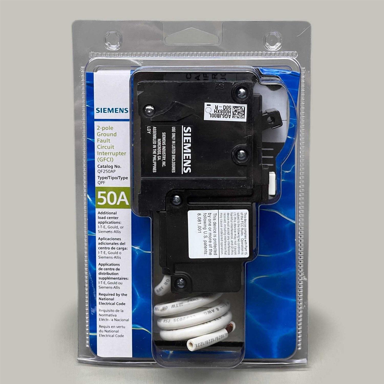 Siemens QF250A 2 Pole Circuit Breaker - Zenithce