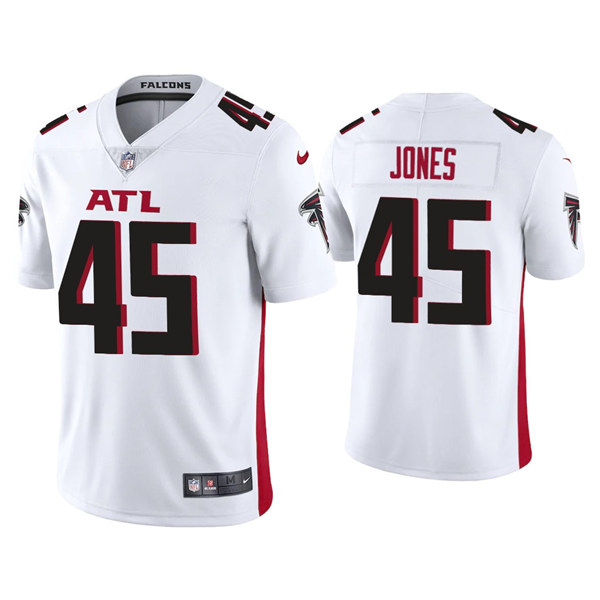 Atlanta Falcons #45 Deion Jones 2020 White Vapor Untouchable Limited Stitched Jersey - Zenithce