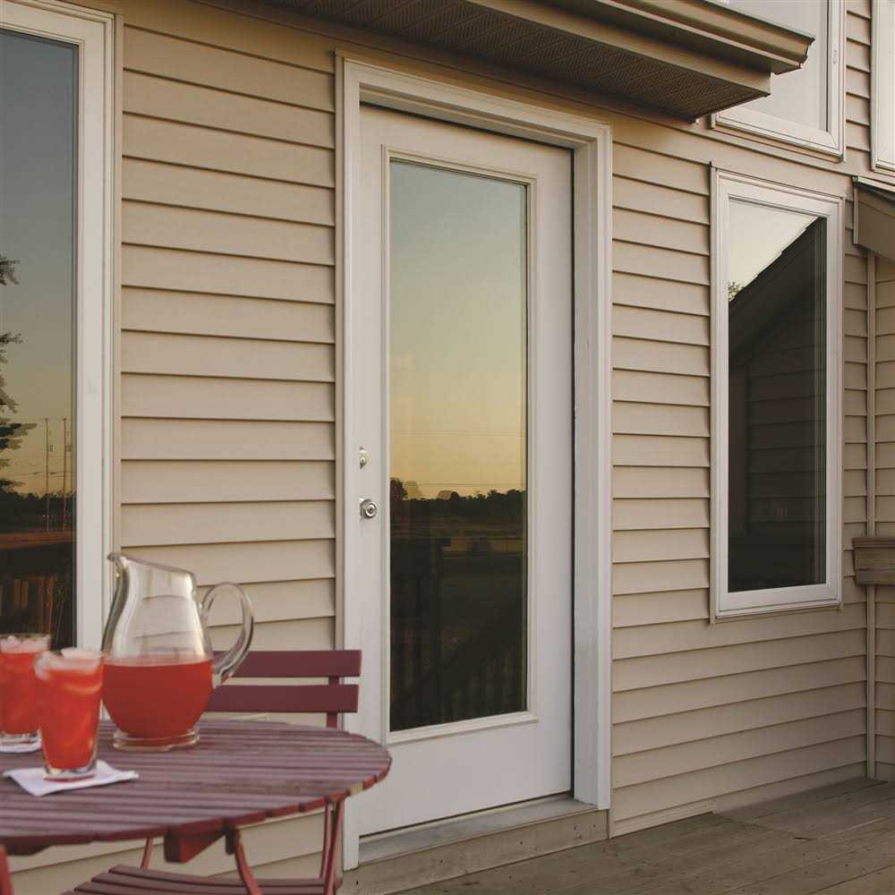 ODL 1-Lite Clear Low-E Glass 8 in. x 36 in. x 1 in. 1/2 Sidelite with White Frame Replacement Glass Panel - Zenithce