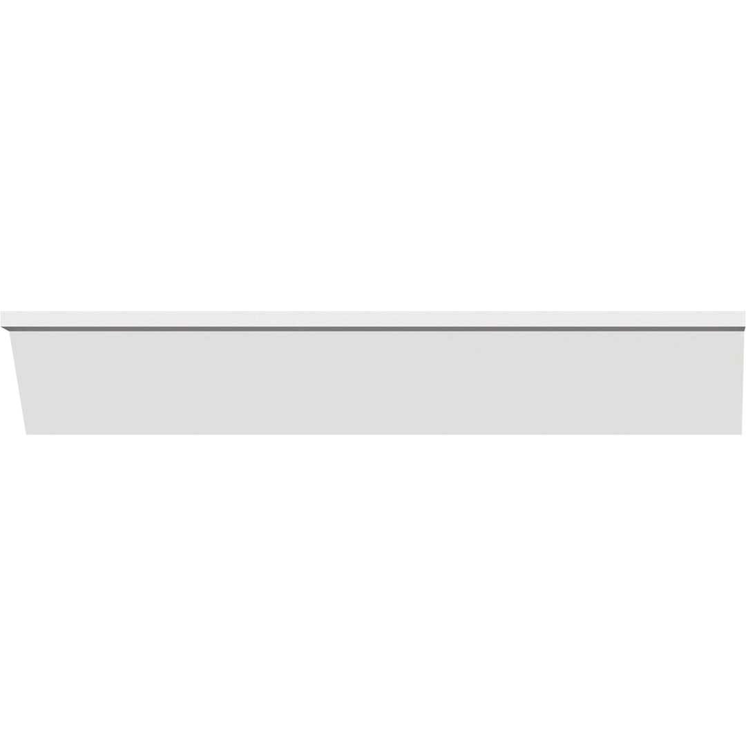 Ekena Millwork 2 in. x 1-3/8 in. x 96 in. Ram Crown Moulding - Zenithce