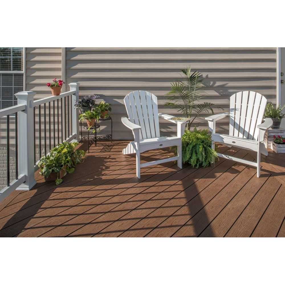 Trex 4-in x 4-in Enhance Charcoal Black Composite Deck Post Cap - Zenithce