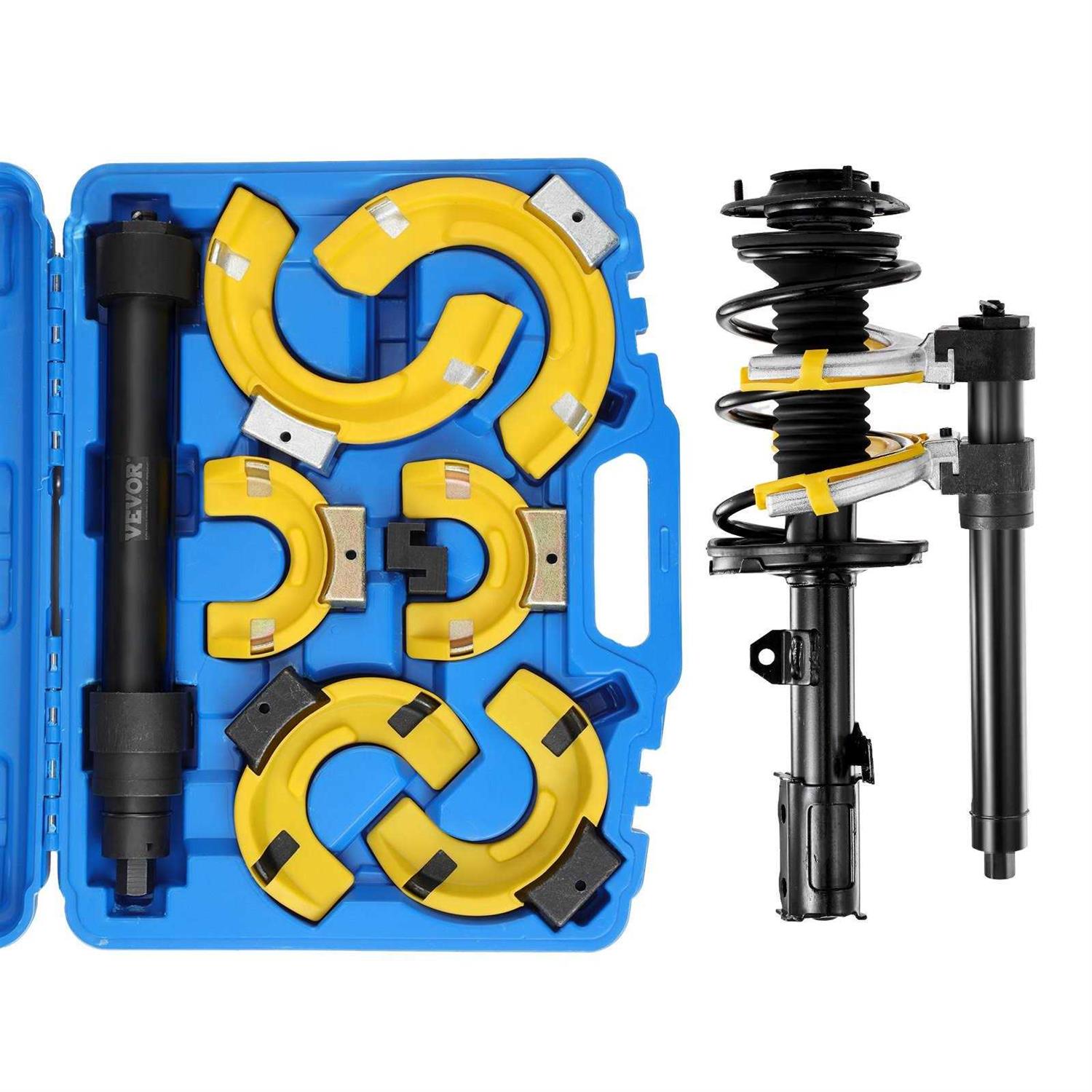 VEVOR Strut Spring Compressor 4.5 Ton/9920 Lbs Hydraulic Jack Capacity - Zenithce