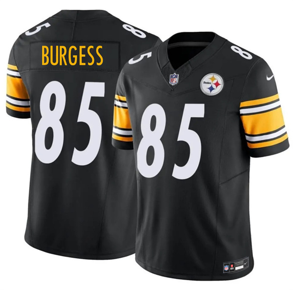 Pittsburgh Steelers #85 Cole Burgess Black 2026 F.U.S.E. Vapor Limited Stitched Jersey - Zenithce
