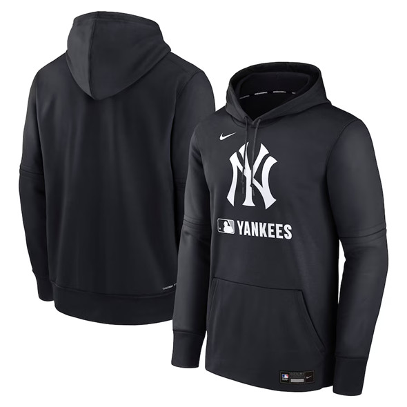 New York Yankees Navy Collection Performance Pullover Hoodie - Zenithce