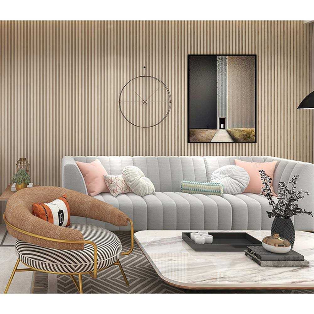 Ejoy 6 in x 0.8 in. Wood Solid Wall Cladding Siding Board - Zenithce