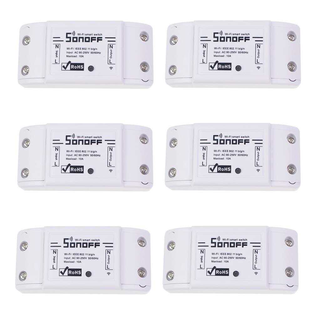 Sonoff Wifi Switch 3-Pack Wireless Remote Control Electrical For Home Diy Alexa - Zenithce
