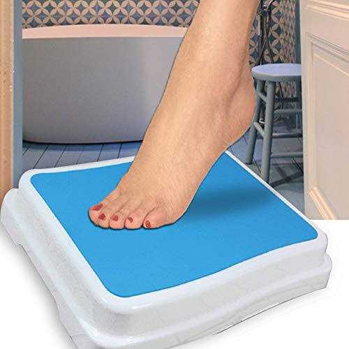 wefaner 5 inch Lightweight Portable Folding Step Great for Kitchen, Bathroom, Bedroom, Kids or Adults -Opens Easy with One Flip - Zenithce