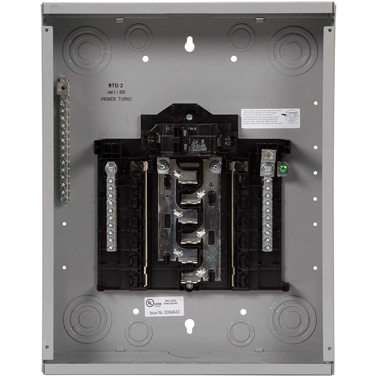 Siemens SN 200 Amp 8-Space 16-Circuit Main Breaker Plug-On Neutral Load Center Outdoor SNW0816B1200T - Zenithce
