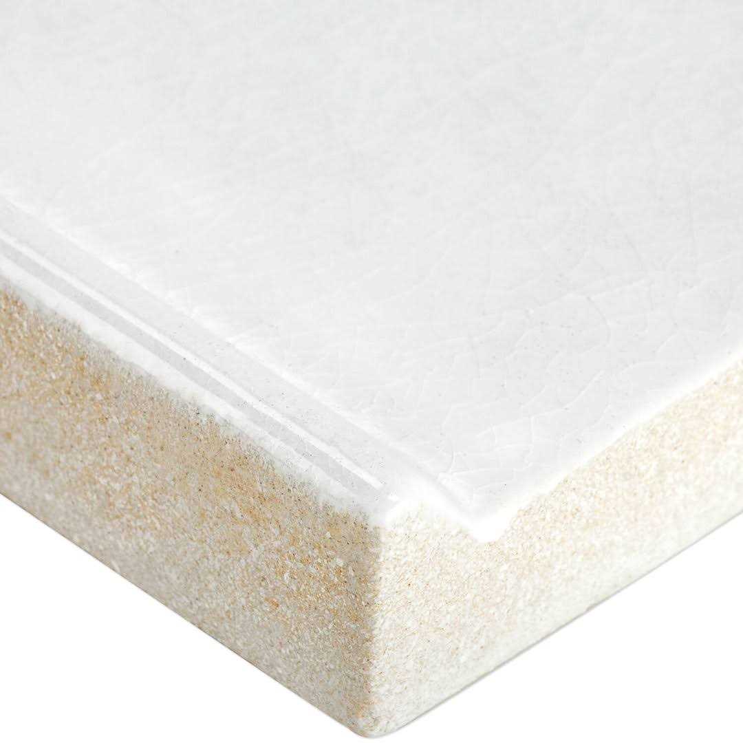 Ivy Hill Tile Delphi 6 x 1.5 Polished Ceramic Pencil Liner Tile Trim EXT3RD100281 - Zenithce