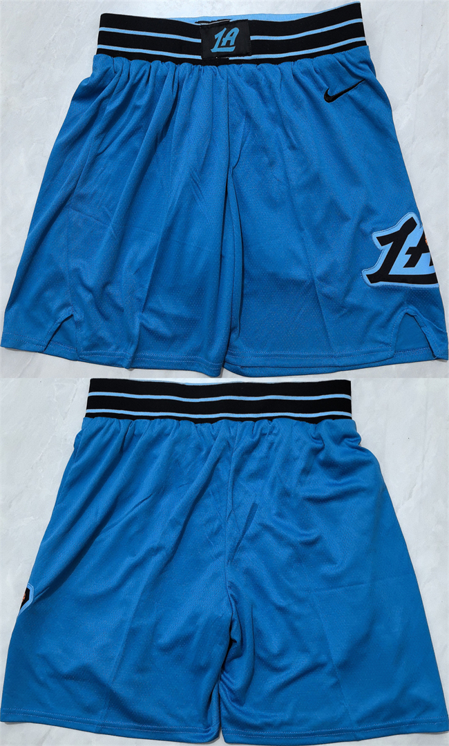 Los Angeles Clippers Blue 2025 Shorts (Run Small) - Zenithce