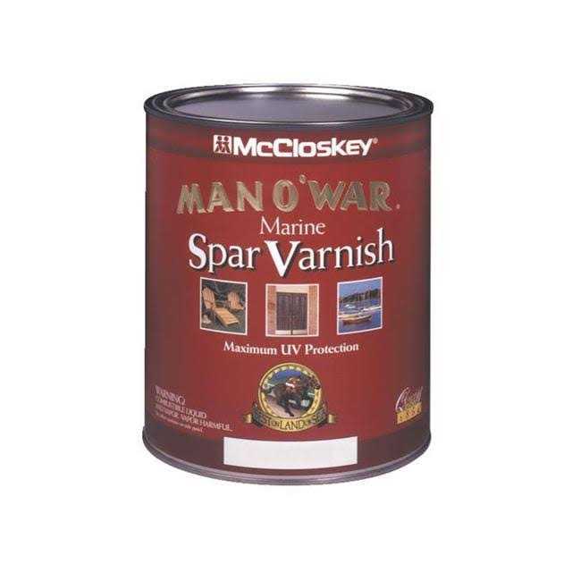 McCloskey Man O War Marine Spar Varnish - Zenithce