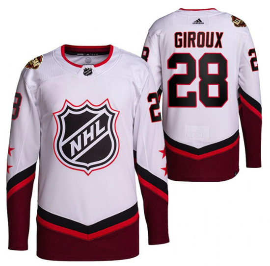 Philadelphia Flyers #28 Claude Giroux 2022 All-Star White Stitched Jersey - Zenithce