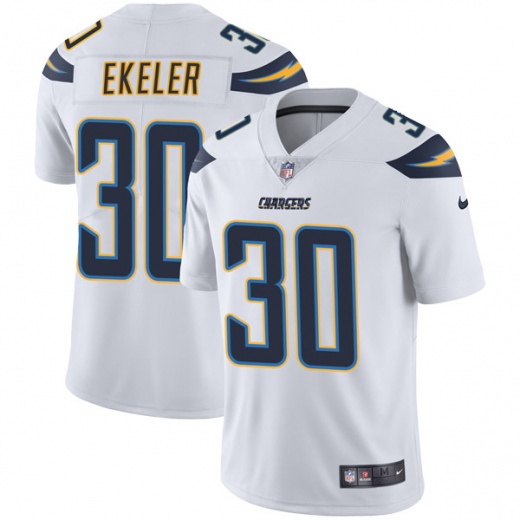 Los Angeles Chargers #30 Austin Ekeler White Vapor Untouchable Limited Stitched Jersey - Zenithce