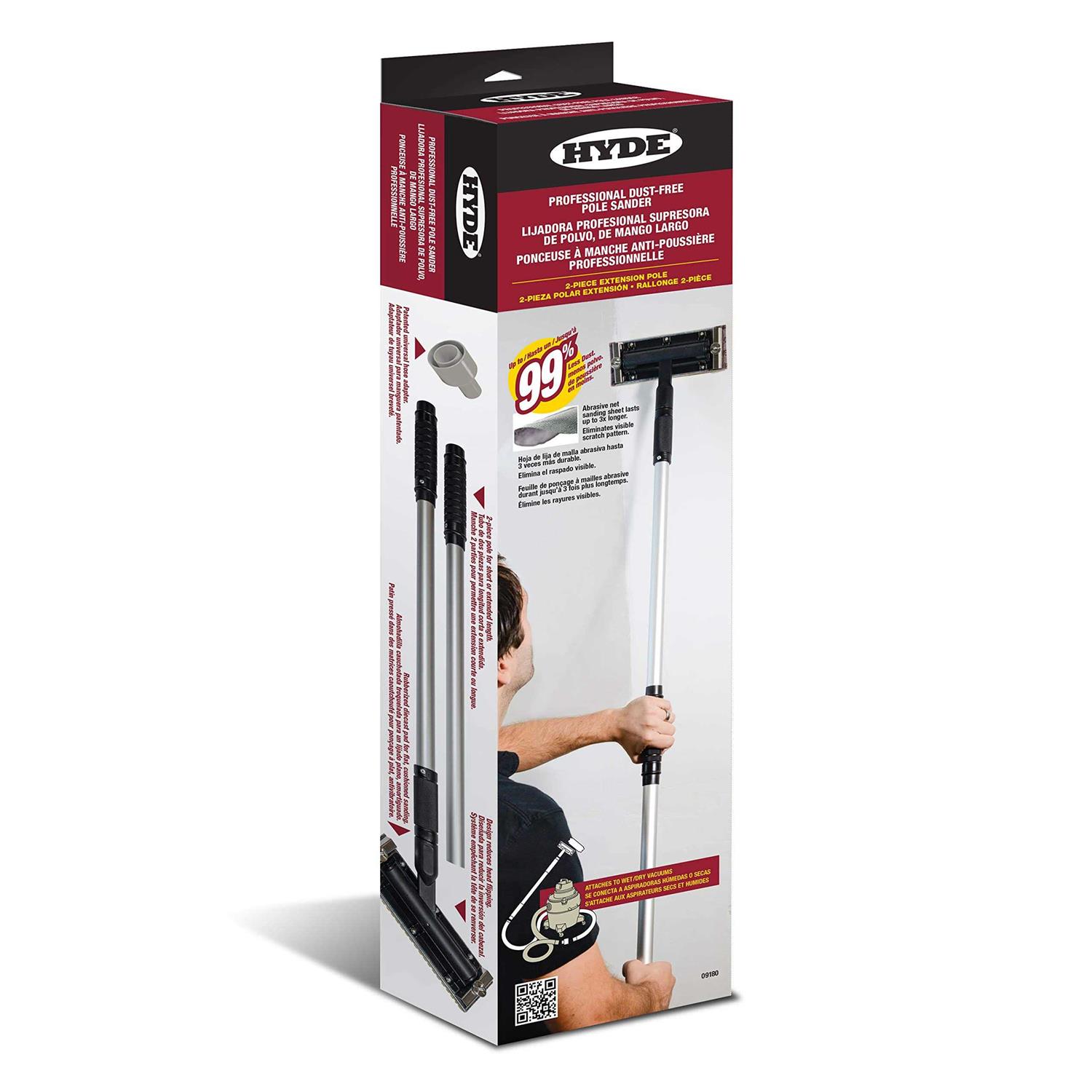 Hyde 09170 Vacuum Pole Sanding Kit - Zenithce