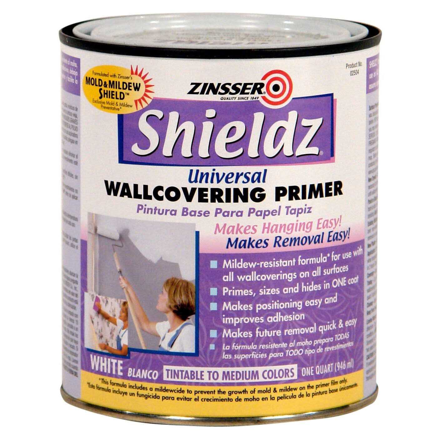 Zinsser Shieldz Universal Wallcovering Primer - Zenithce