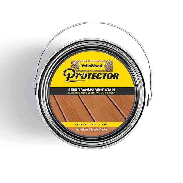 YellaWood Protector 1 gal Semi-Transparent Deck Stain and Sealer - Zenithce