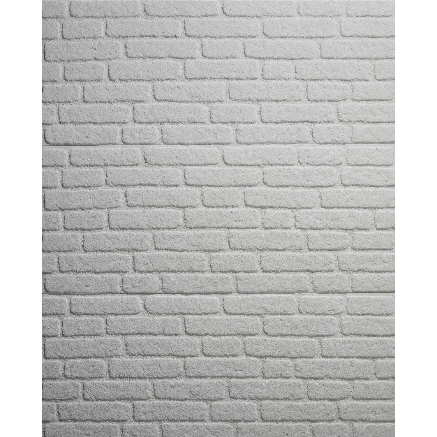 WALL!SUPPLY 0.79 in. x 19.69 in. x 47.24 in. UltraLight Faux Brick - Zenithce