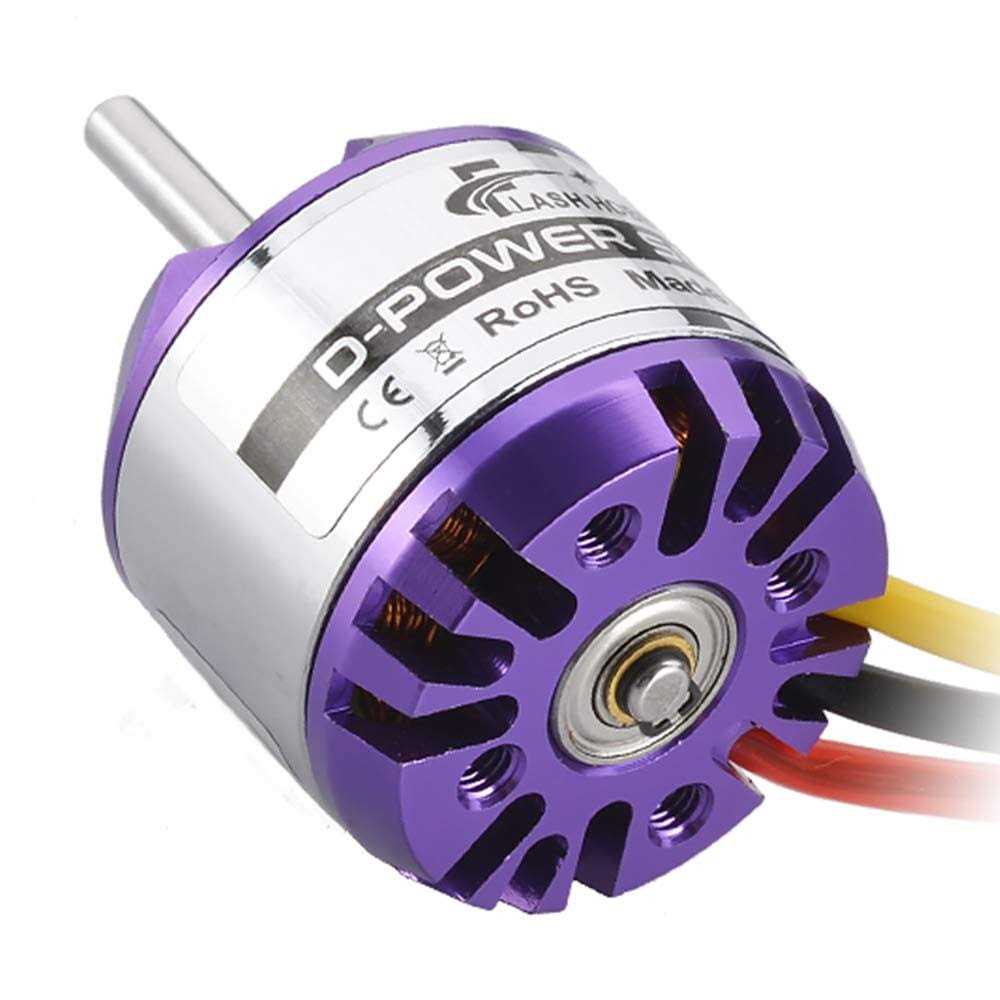 FLASH HOBBY D2830 brushless motor 1000kv outrunner motor rc plane motor for rc aircraft heli - Zenithce
