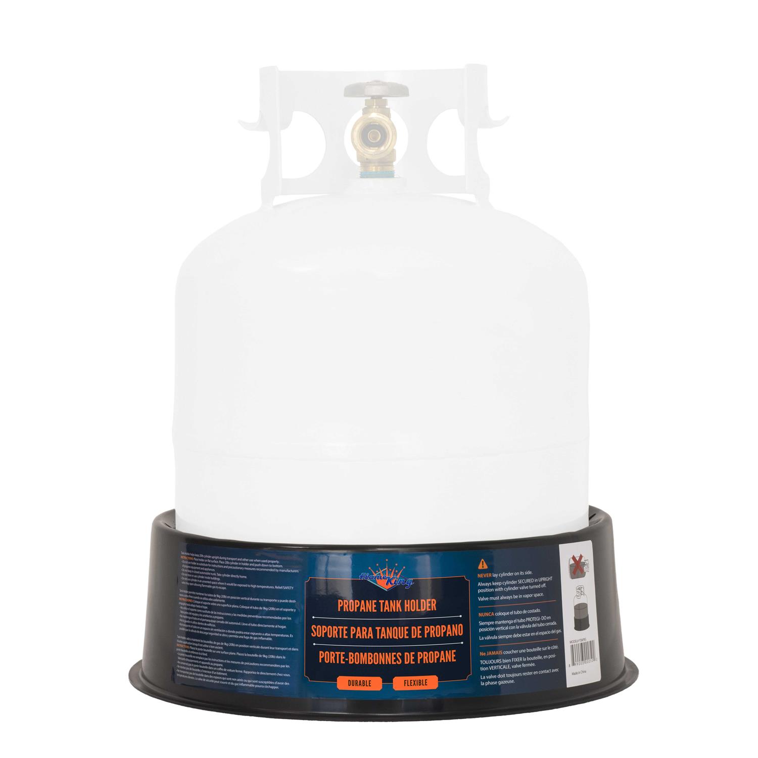 Flame King Propane 12ft RV Quick Connect Hose Adapter for 17 or 22 Blackstone or Flame King Griddle - Zenithce