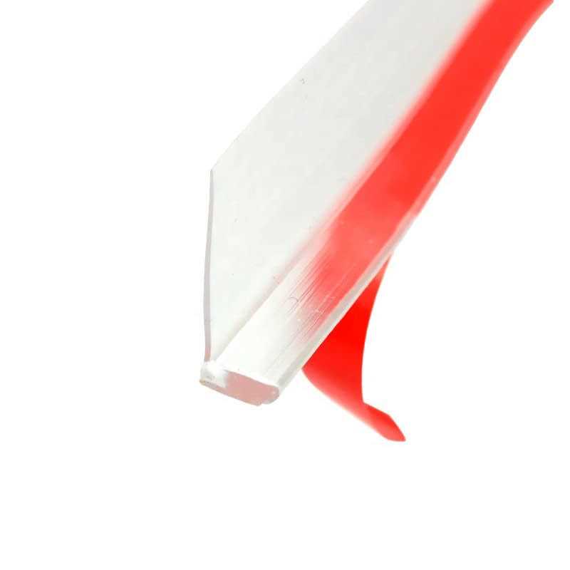 Gordon Glass 25 Chrome Framed Shower Door Replacement Drip Rail with Viny - Zenithce
