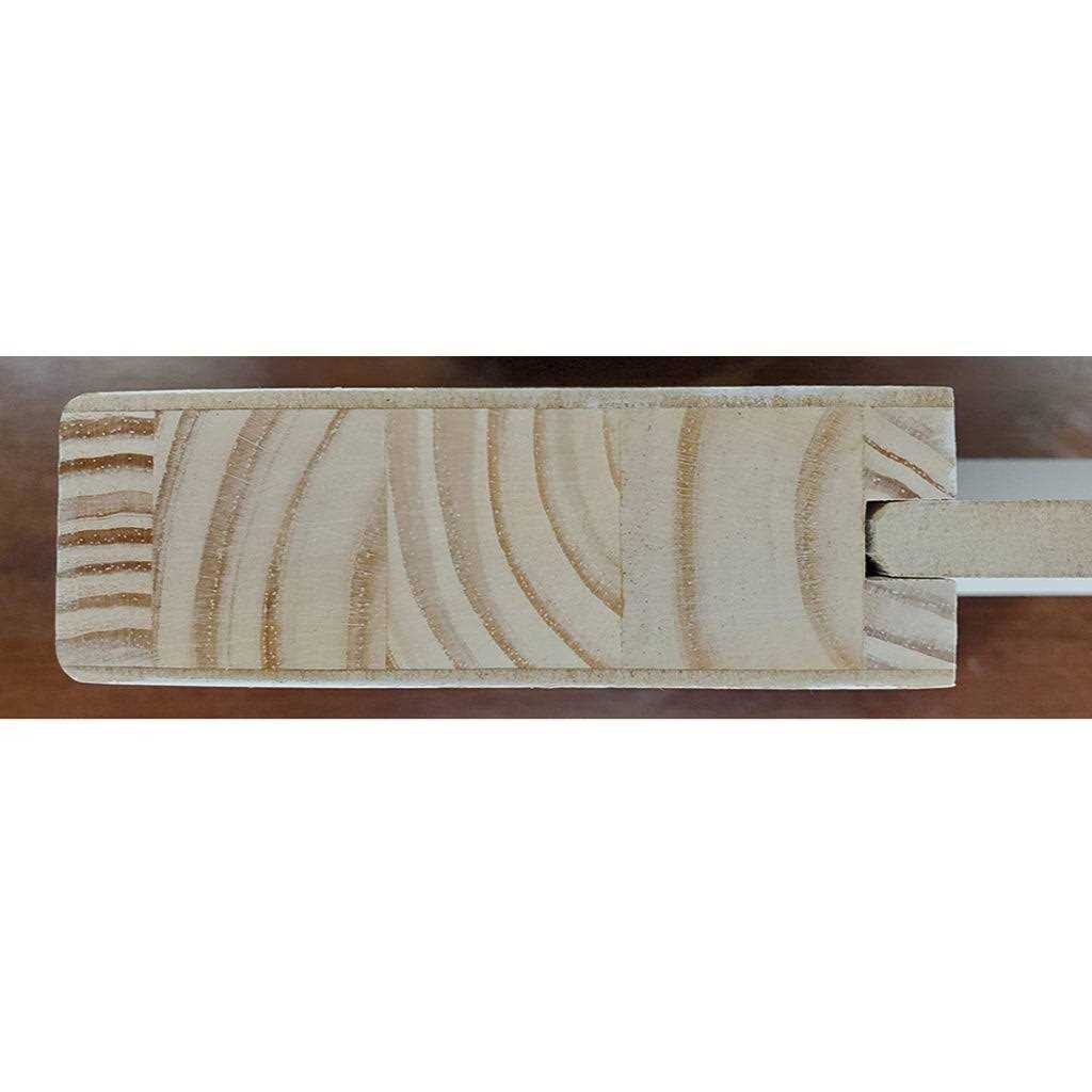 Kimberly Bay 80 in. White 1+2 Panel Shaker Solid Core Pine Interior Door Slab - Zenithce