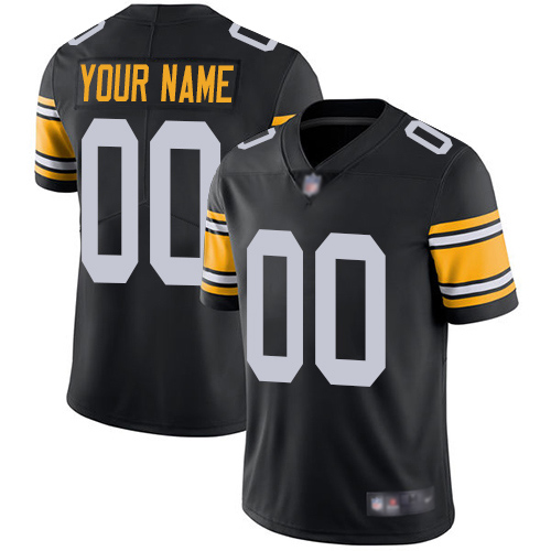 Pittsburgh Steelers ACTIVE PLAYER Custom Black Vapor Untouchable Limited Stitched Jersey - Zenithce