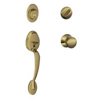 Schlage Georgian Satin Nickel Knob and Single Cylinder Deadbolt 1-3/4 - Zenithce