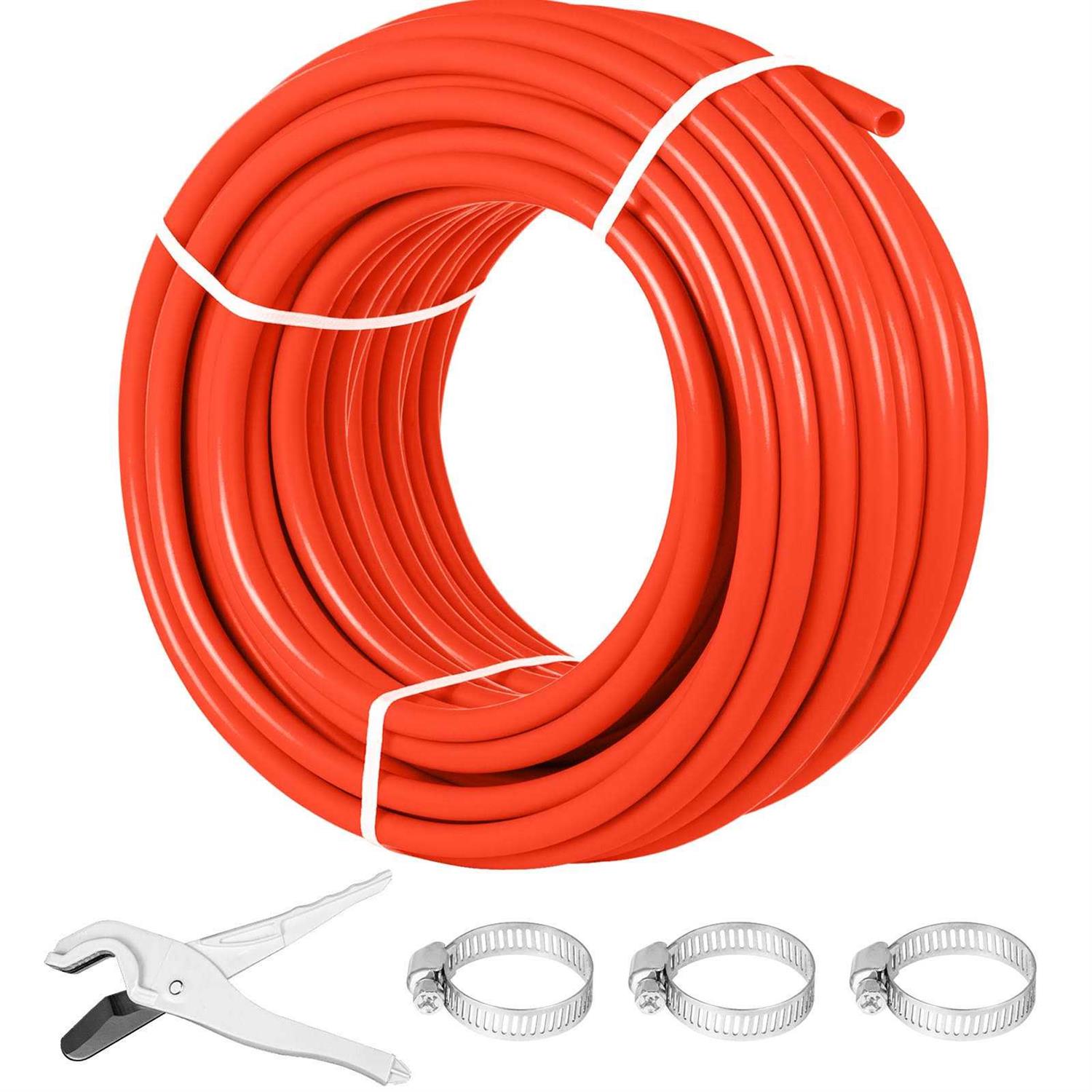 VEVOR PEX Tubing Oxygen Barrier PEX-B Radiant Floor Heating PEX Pipe PEX Tube - Zenithce