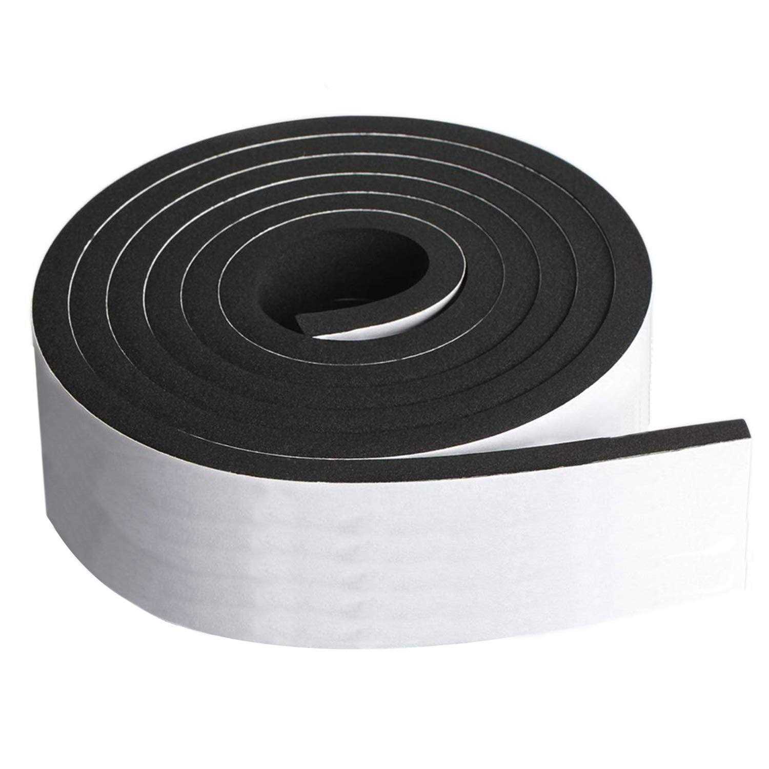 Dualplex Neoprene Foam Strip Roll Wide x 10′ Long 1/4 Thick - Zenithce