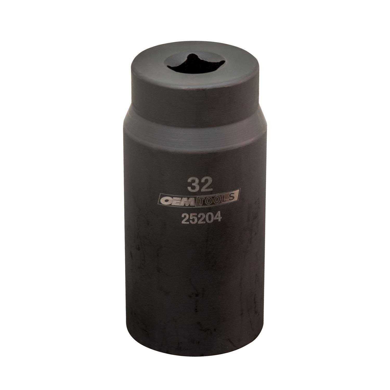 OEMTOOLS 0.50 in Drive 12-Pt 34mm Axle Nut Socket 24715 - Zenithce