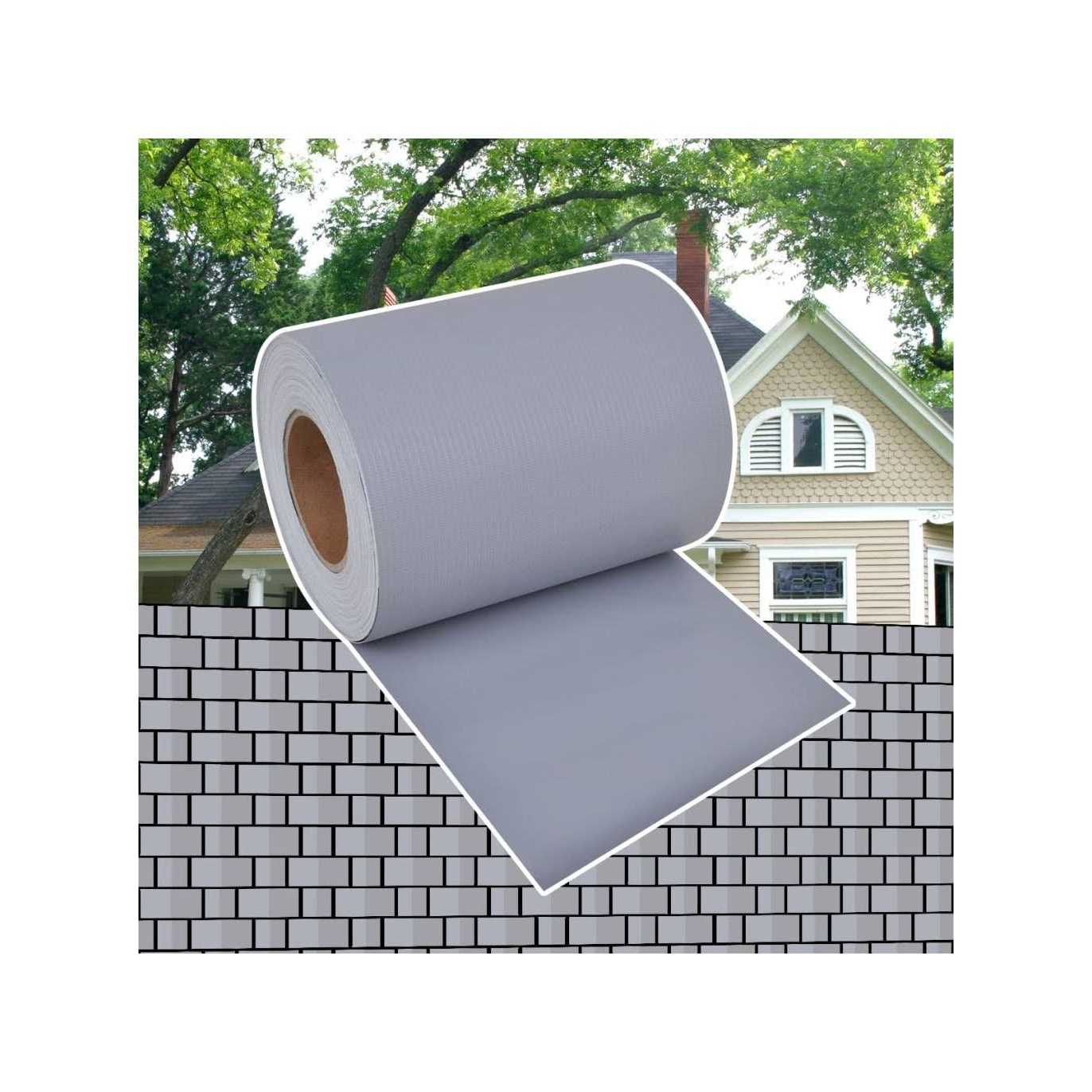 vidaXL Garden Privacy Screen PVC 114.8’x0.6′ Matte - Zenithce