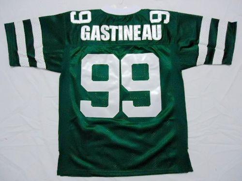 Mitchell And Ness Jets #99 Mark Gastineau Green Stitched Throwback Jersey - Zenithce
