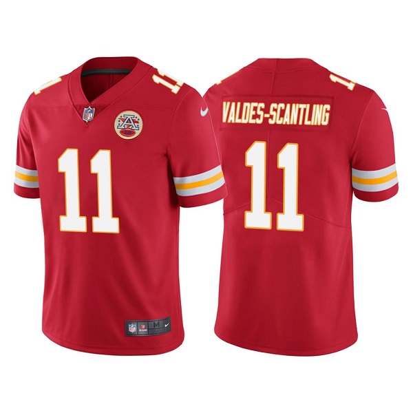 Kansas City Chiefs #11 Marquez Valdes-Scantling Red Vapor Untouchable Limited Stitched Football Jersey - Zenithce