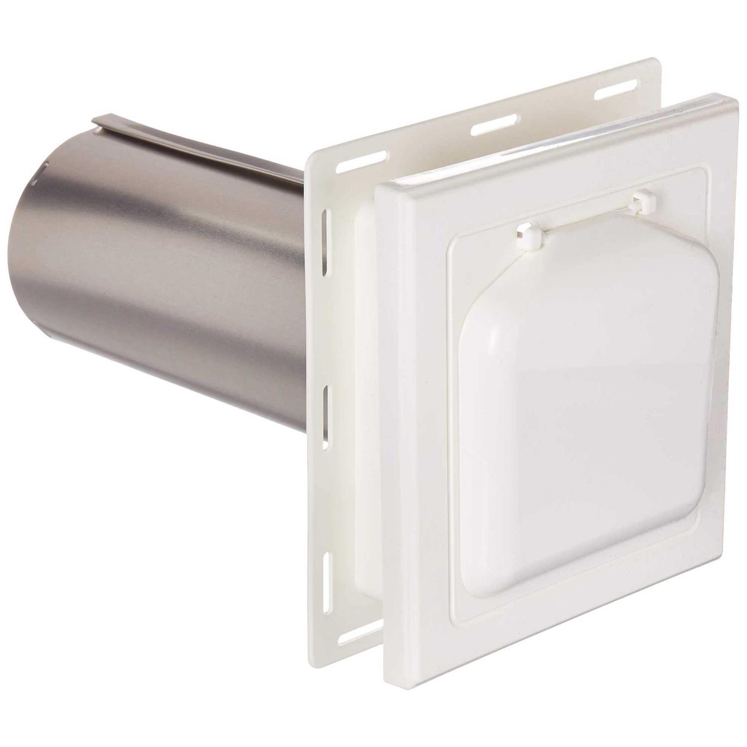 No-Pest 4 In. Brown Plastic J-Block Dryer Vent Hood - Zenithce