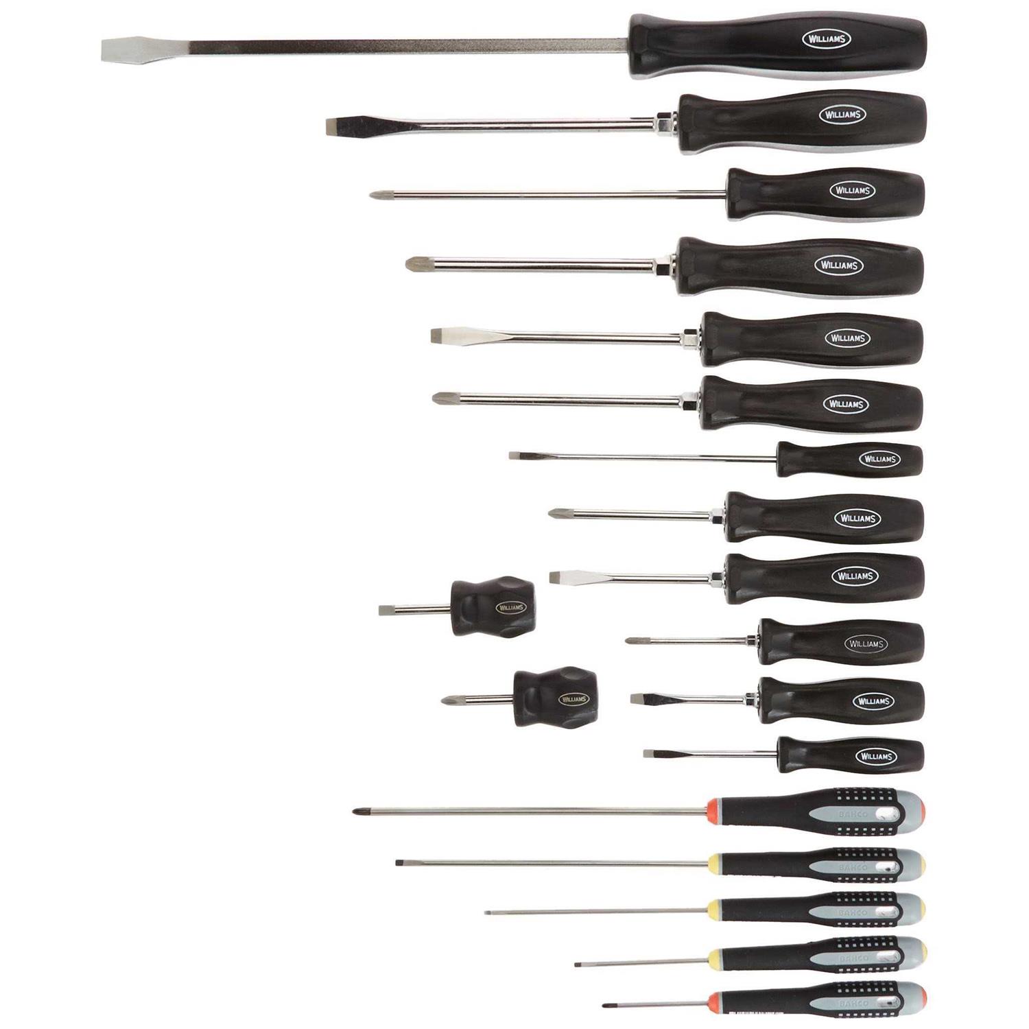 Williams 100P Mixed Screwdriver Set - Zenithce