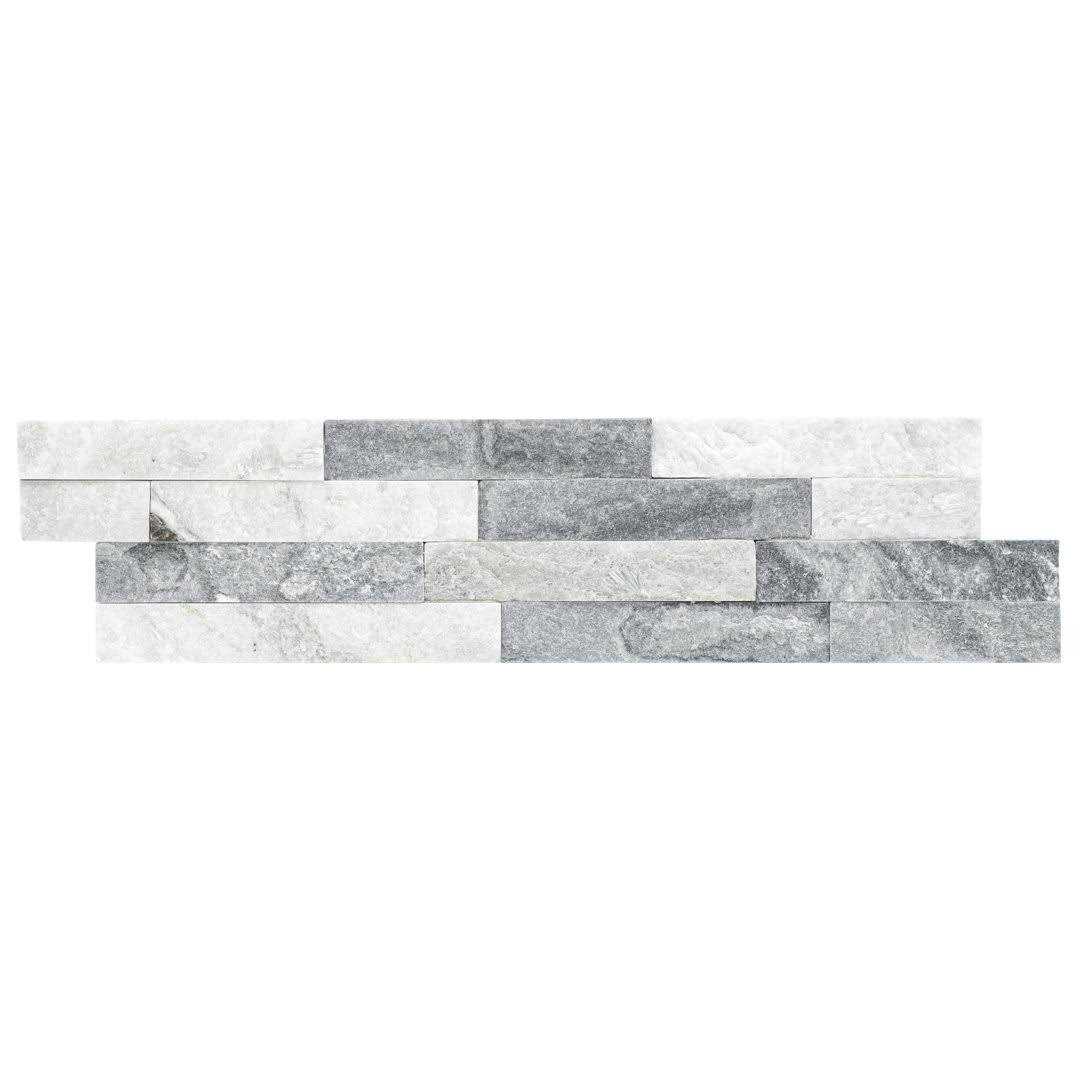 MSI Alaska Gray Ledger Panel 6 in. x Natural Marble Wall Tile - Zenithce