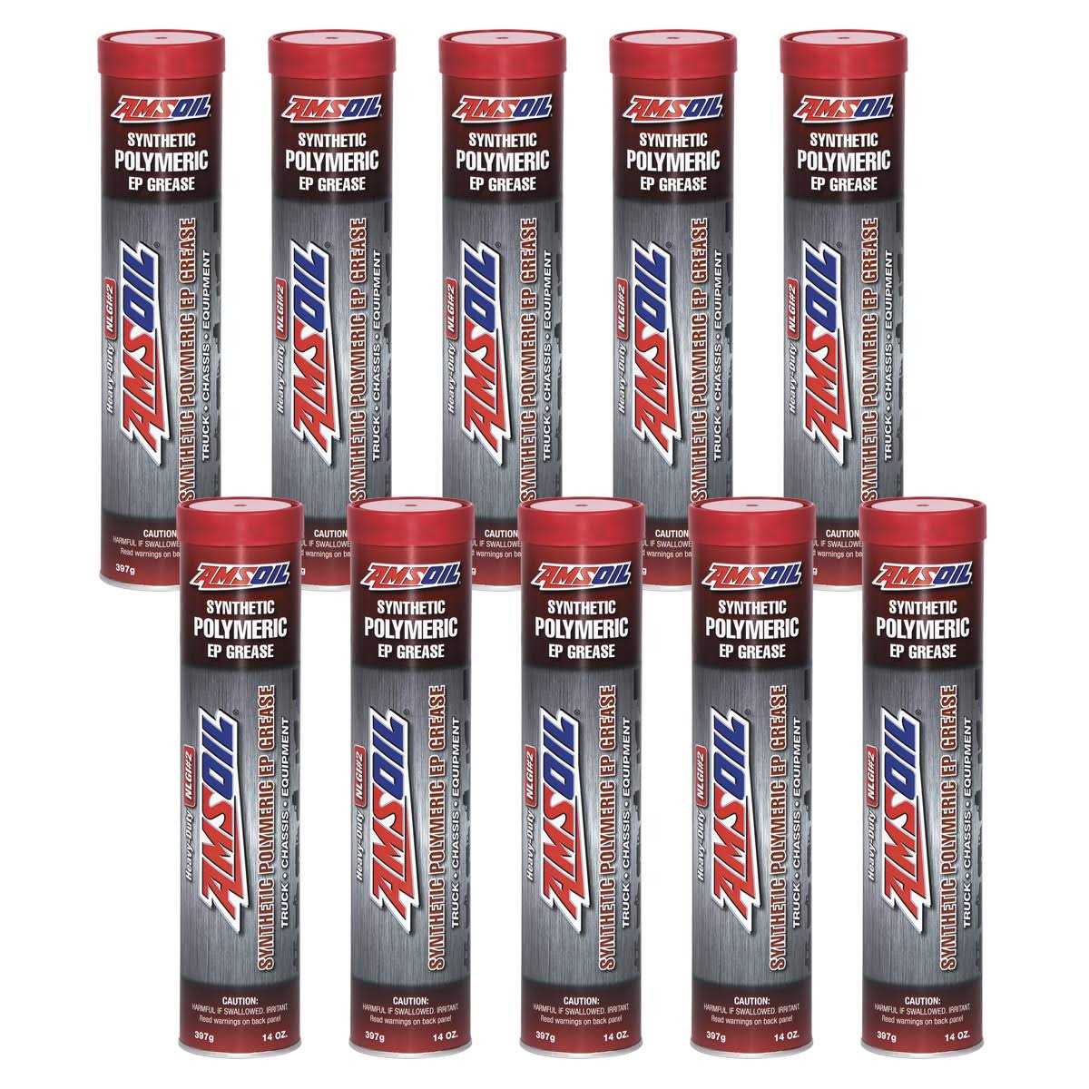 Synthetic Polymeric Off-Road Grease NLGI #2 in 15 oz. Cartridge by Amsoil GPOR2CR-EA - Zenithce
