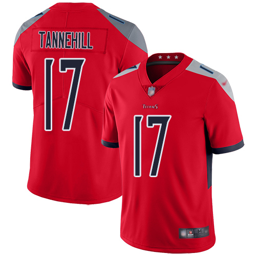 Tennessee Titans #17 Ryan Tannehill Red Vapor Untouchable Limited Stitched Jersey - Zenithce