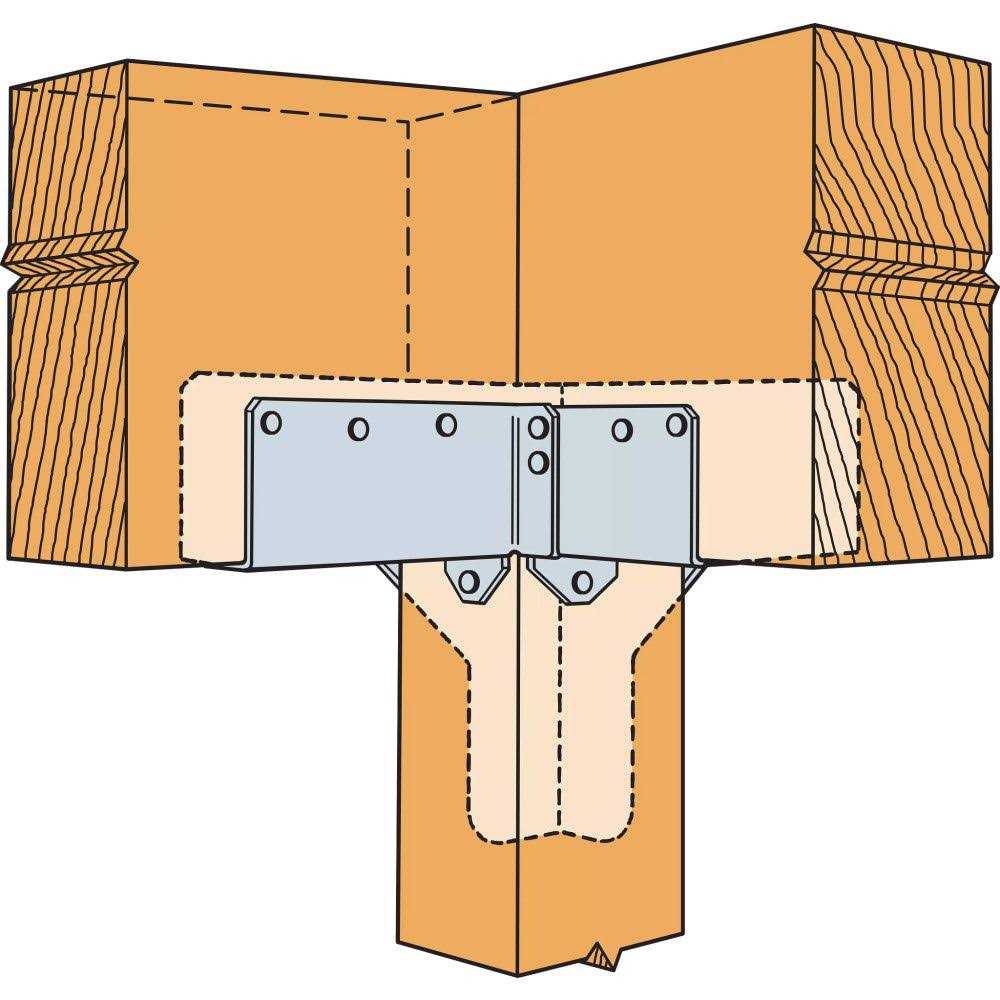 Simpson Strong-Tie RTC42 Rigid Tie Corner Connector - Zenithce