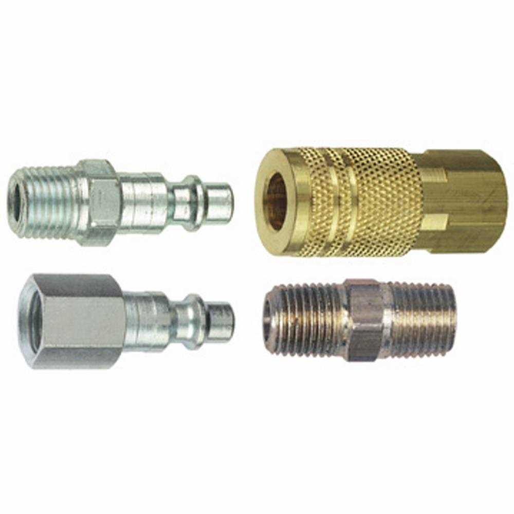 Tru-Flate 1/4 Coupler & Plug Set 13-201 - Zenithce