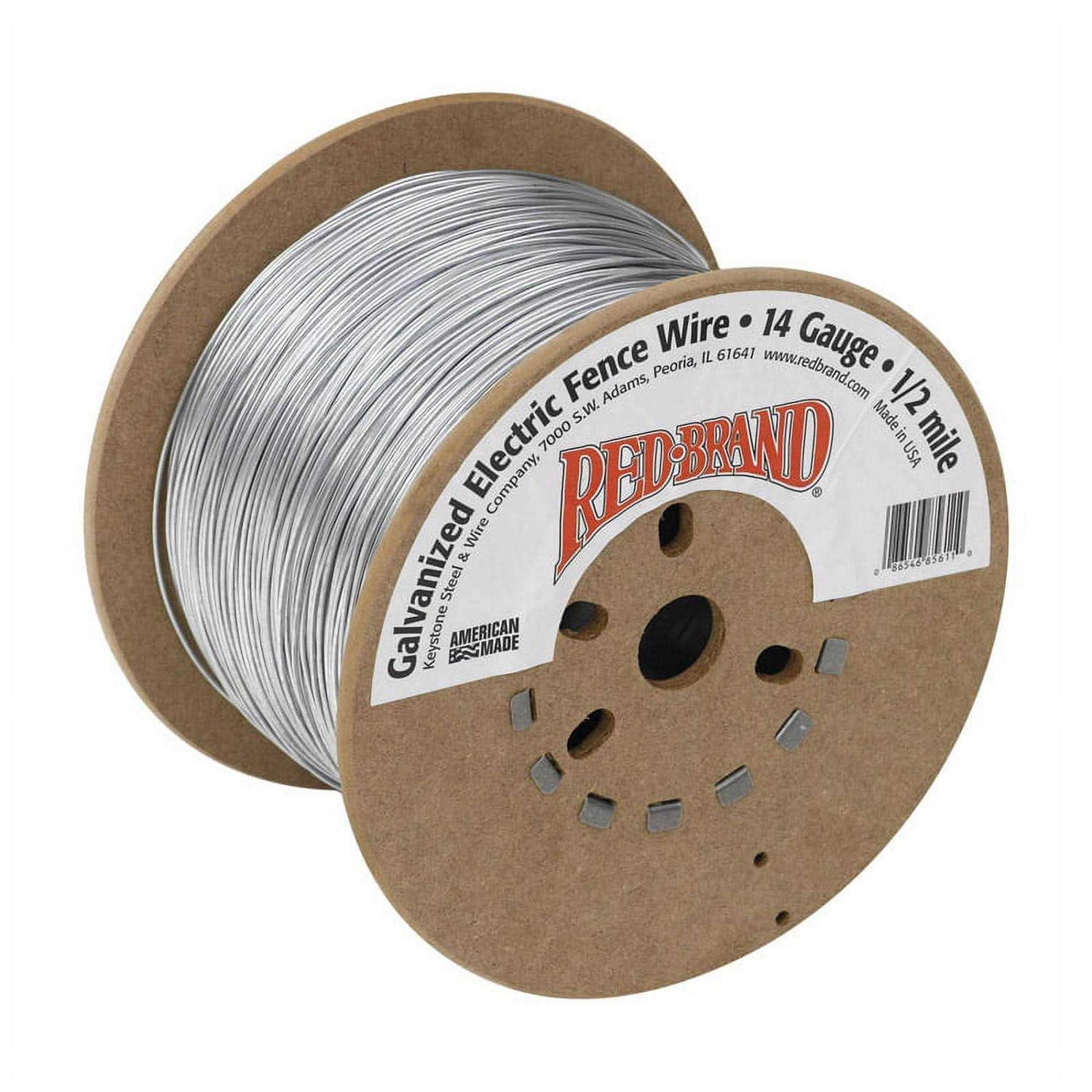 Red Brand 8 ft. x 50 in. 4 Gauge Keystone Steel and Wire Metal Fence - Zenithce